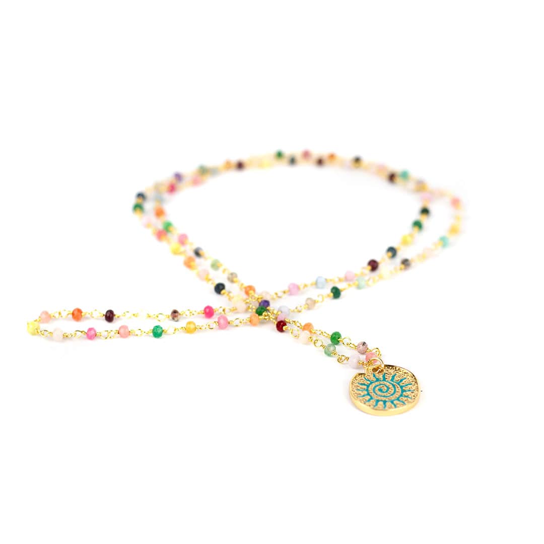 inrosa Kette Modell 'Sole' türkis